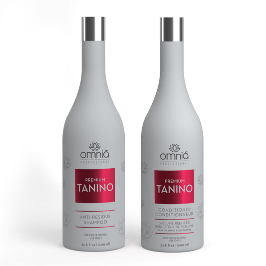 Kit Omniá Tanino Premium Volume Control and Smoothing Treatment - 2x1L