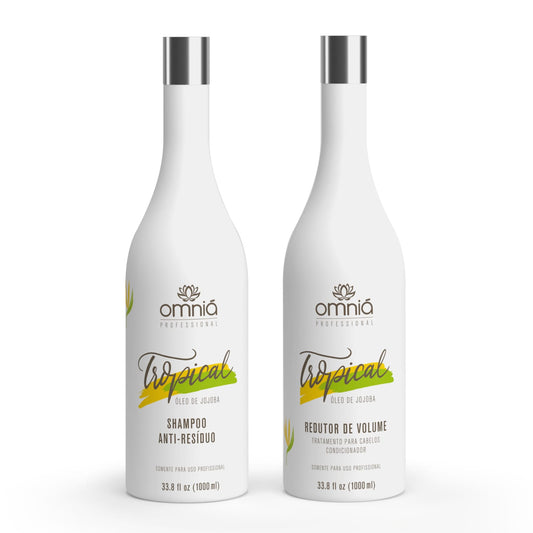 Kit Omniá Tropical Volume Control and Smoothing Treatment - 2x1L