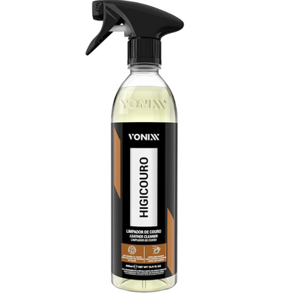 Vonixx Higicouro Leather Cleaner – Removes Dirt & Stains Interior Care 500 ml (16.9 fl oz)