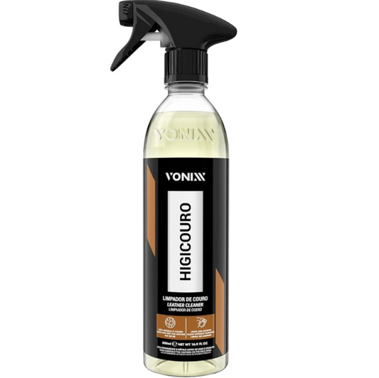 Vonixx Higicouro Leather Cleaner – Removes Dirt & Stains Interior Care 500 ml (16.9 fl oz)