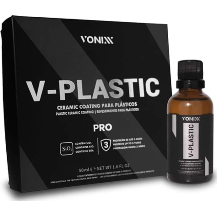 Vonixx V-Plastic Ceramic Coating – For Exterior & Interior Plastics 50 ml (1.7 fl oz)