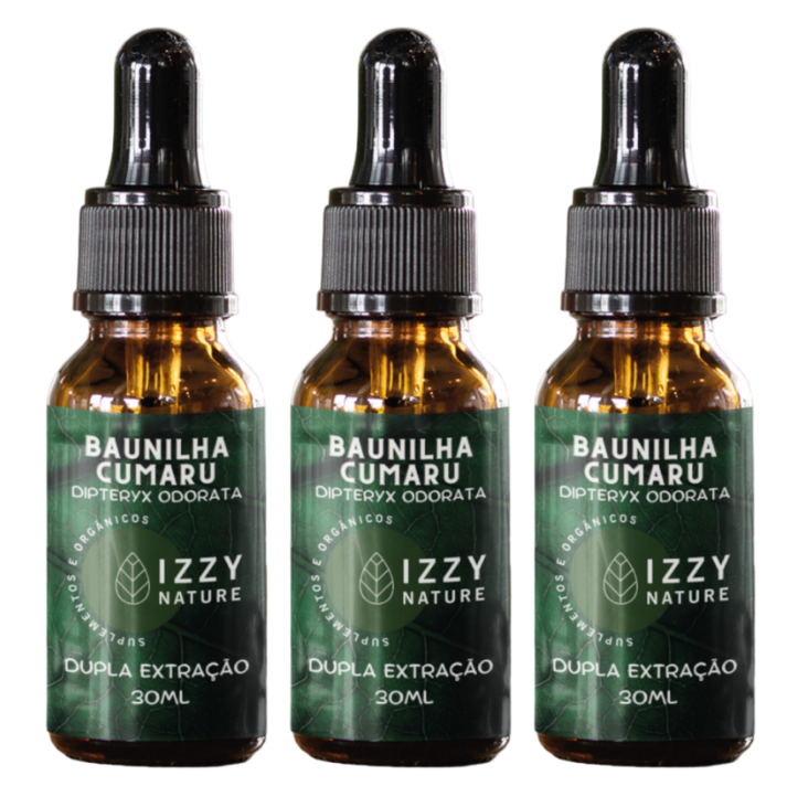 Vanilla Cumaru Extract  (3 Bottles of 30 ML)