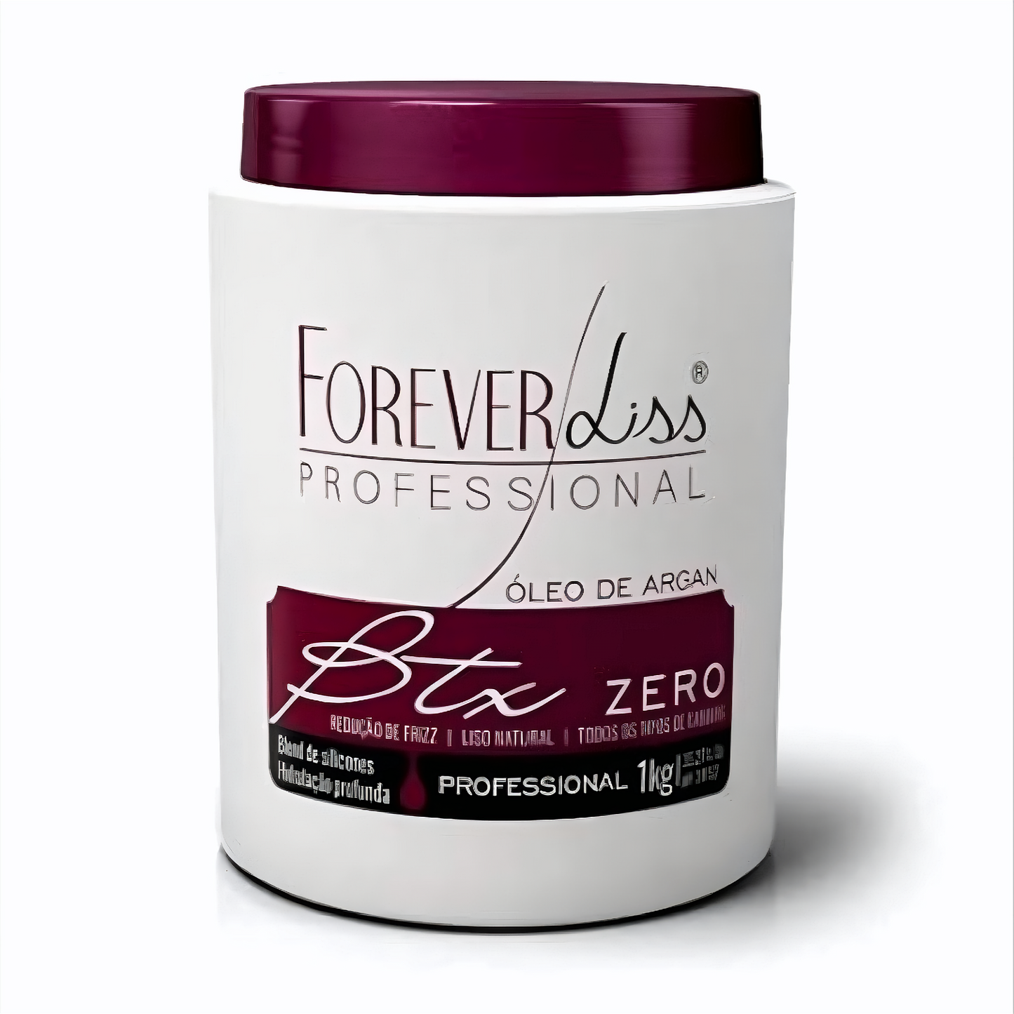 Forever Liss BTX Zero Argan Oil Mask – Deep Moisturizing & Volume Control – 1Kg