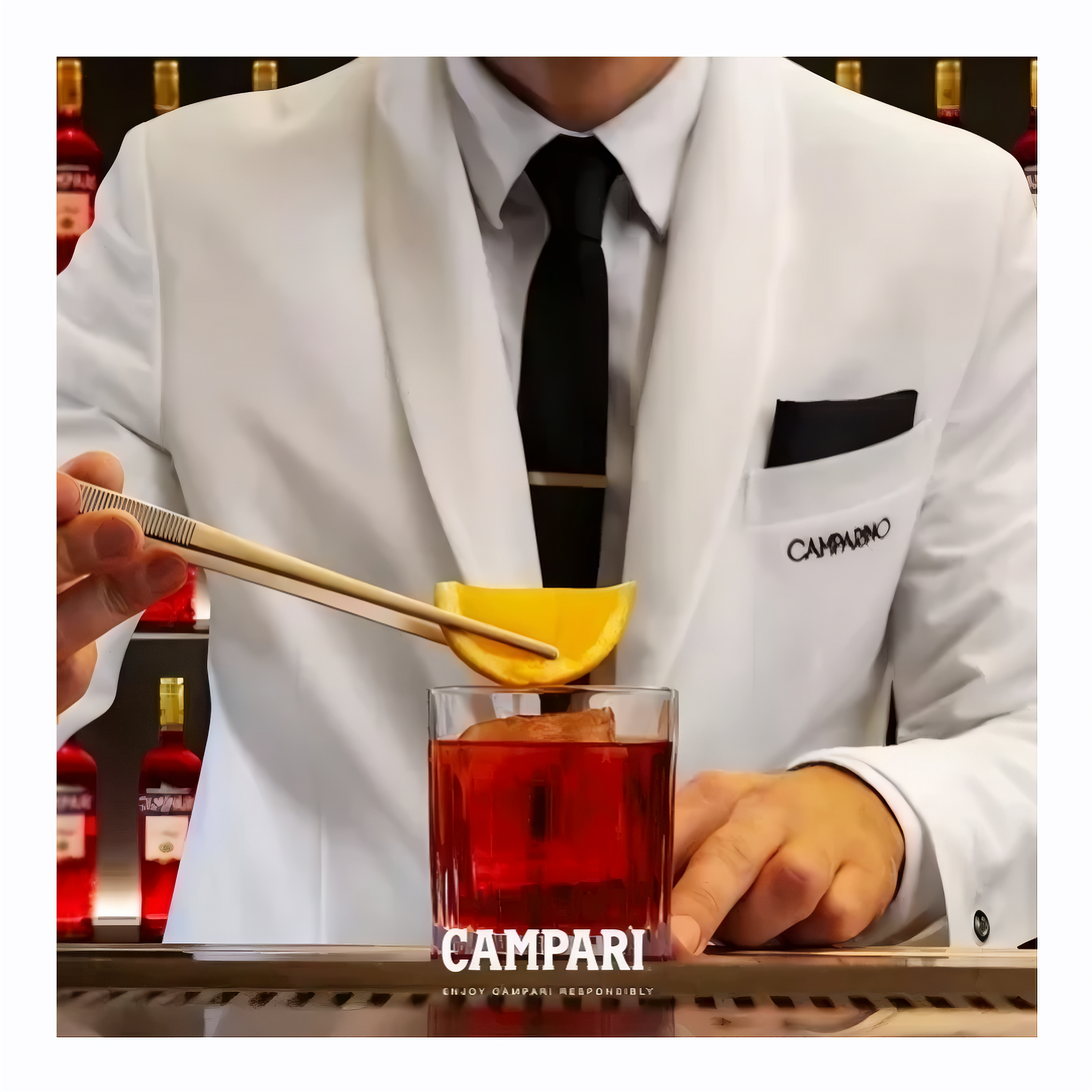 Campari Bitter 2x900ml Classic, Timeless and Charismatic Aperitif Bottle