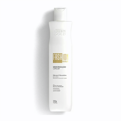 Ybera Paris Fashion Gold Hair Smoothing Treatment – Shine & Frizz Control – 500g