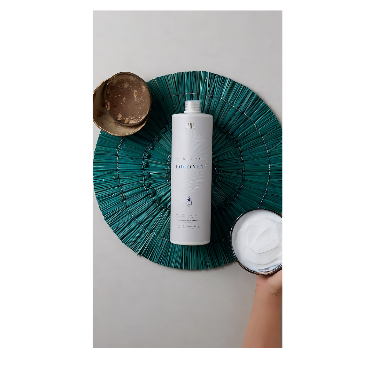 Lana Brasiles Progressive Tropical Coconut Smoothing Hair Treatment  - 1000mL