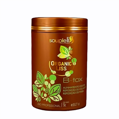 Souple Liss B-tox Organic Liss Hair Mask – Volume Reducer & Repair – 1Kg