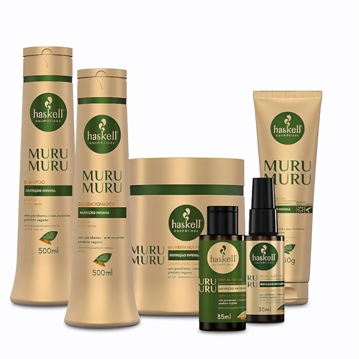Haskell Murumuru Complete Hair Nutrition Kit – Deep Restoration System – 6×1