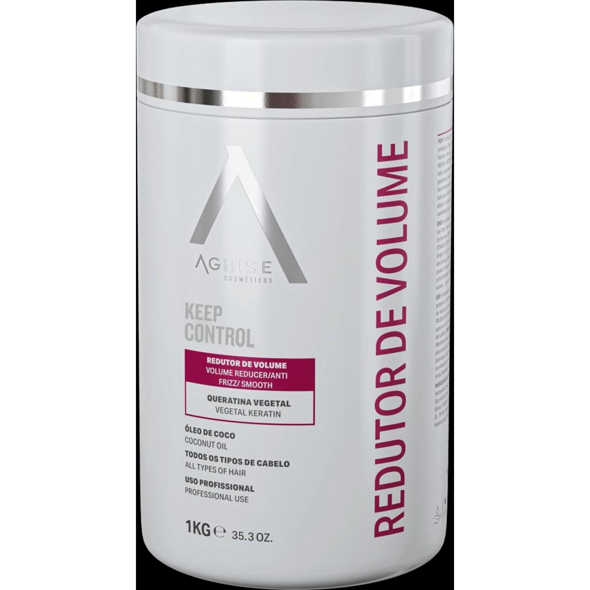Agilise Vegetable Keratin Volume Reducer – Brazilian Smoothing Treatme ...