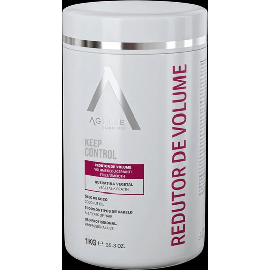 Agilise Vegetable Keratin Volume Reducer – Brazilian Smoothing Treatment – 1L