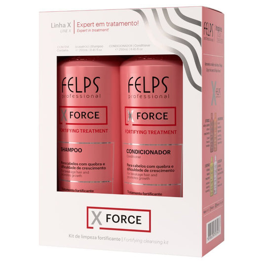 Felps X-force Biotin Treatment Shampoo and Conditioner 2x250mL