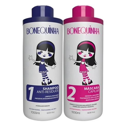 Maria Escandalosa Brazilian Keratin Hair Treatment Kit 2x1000mL Smoothing Shine Care