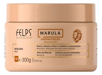 Felps Marula Hypernutrition Hair Mask – Intensive Nutrition & Hydration – 300g