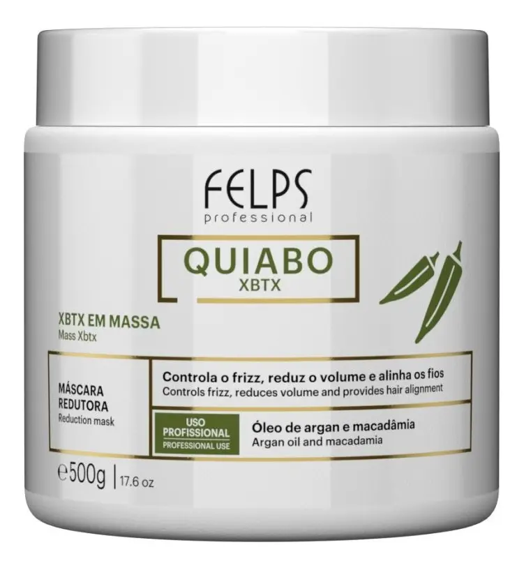 Felps Okra XBTX Hair Smoothing Mask Argan & Macadamia – 500g
