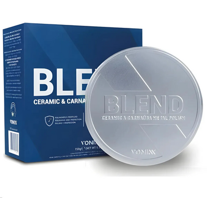 Vonixx Blend Ceramic & Carnauba Paste Wax Black Edition – 7 Month Shine & Water Repellency 100 g (3.5 oz)
