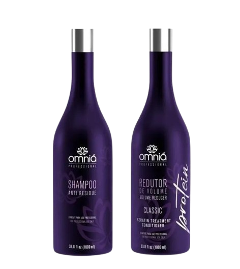 Kit Omniá Protein Classic Volume Control and Smoothing Treatment  - 2x1L