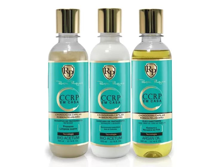 Robson Peluquero CCRP Home Care Kit – Hair Repair and Rebuilding System – 3×300mL