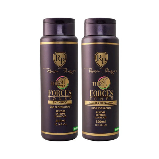 Robson Peluquero 4 Forces Toning Kit Shampoo & Mask 300mL Blonde Hair Care