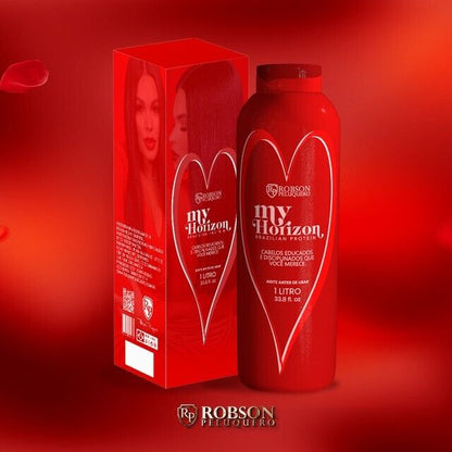 Robson Peluquero My Horizon – Brazilian Protein Hair Straightening Treatment – 1000mL