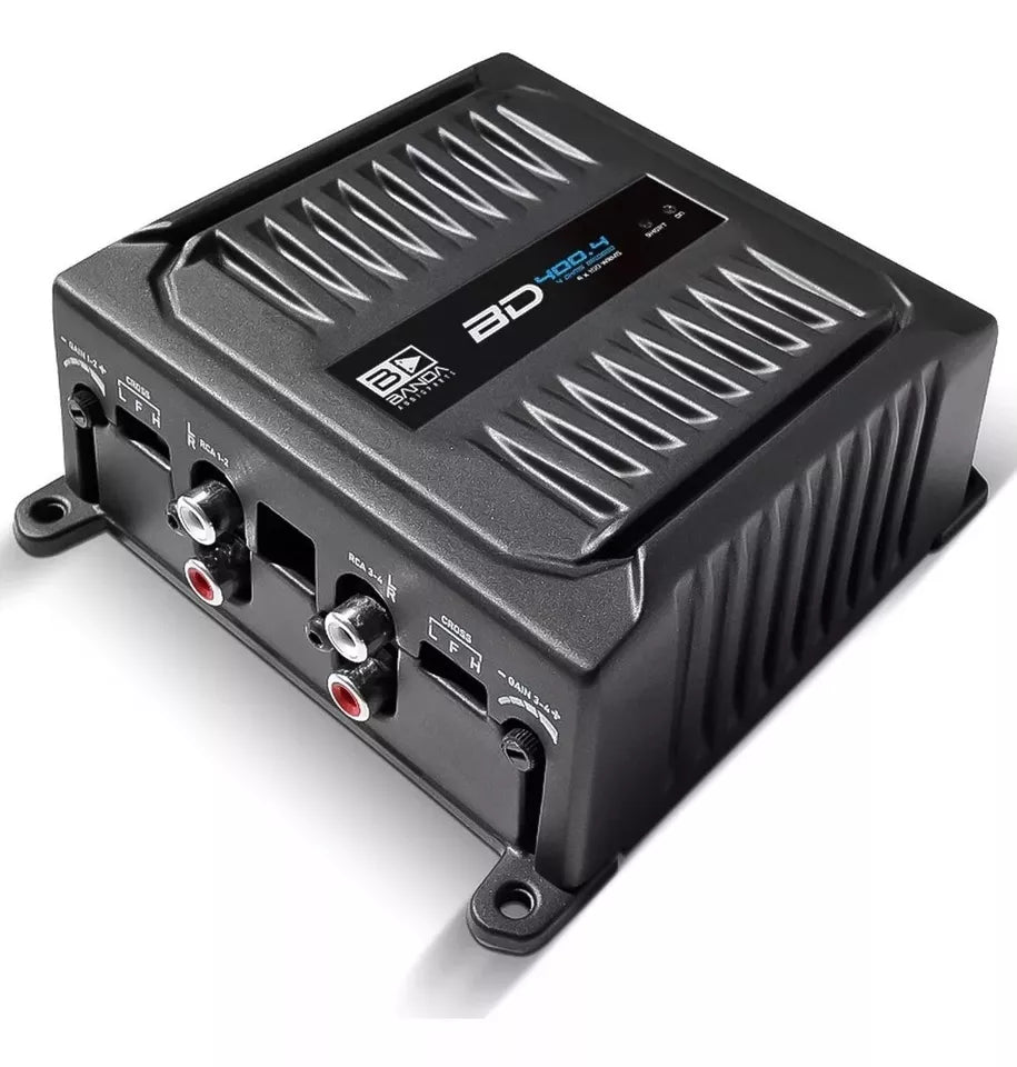 Amplifier Banda BD 400.4 400 Watts Rms 4 Channels Full Range