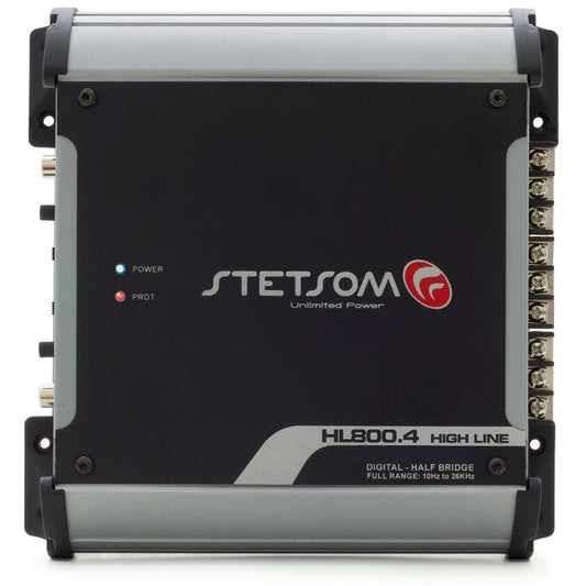 Stetsom HL 800.4  Amplifier 800.4 Compact Car 4 Channel - 2 Ohms