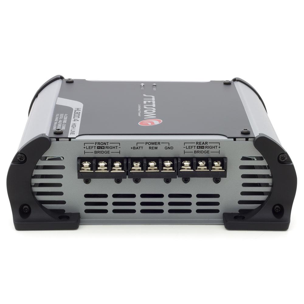 Stetsom HL 800.4  Amplifier 800.4 Compact Car 4 Channel - 2 Ohms