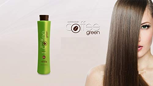 Wennoz Coffee Green Brazilian Hair Treatment – 1000mL – Progressive Brush with Natural Extracts