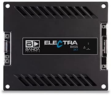 Banda Electra Bass 3K4-1 Channel 3750 Watts RMS 4 Ohm Car Amplifier