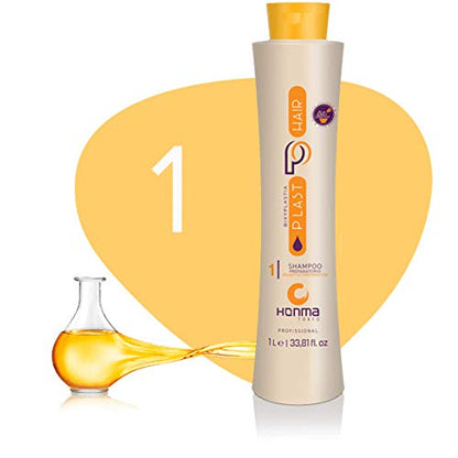 Wennoz PlastHair Bixyplastia Progressive Brush Kit – 2×1000mL – Brazilian Keratin Hair Treatment