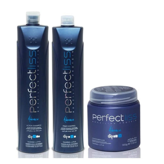 Perfect Liss Advance Brazilian Protein Progressive Brush | Keratin Treatment | Volume Reducer | Smoothing System 2.5L