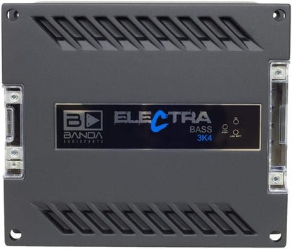 Banda Electra Bass 3K4-1 Channel 3750 Watts RMS 4 Ohm Car Amplifier