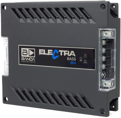Banda Electra Bass 3K4-1 Channel 3750 Watts RMS 4 Ohm Car Amplifier
