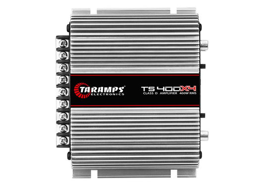 TARAMPS TS400X4 400W RMS AUTOMOTIVE SOUND AMPLIFIER 4 CHANNELS 2 OHMS