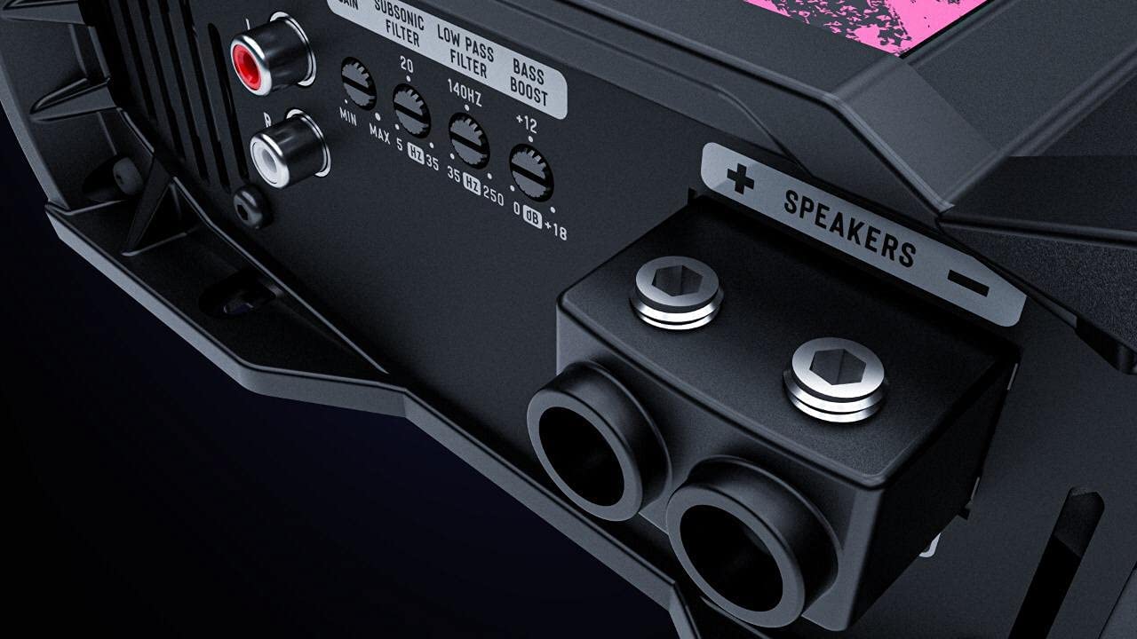 Stetsom DB 3000 DIGITAL BASS 3K Watts RMS Class D Mono Amplifier - 1 OHM