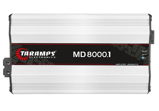 TARAMPS MD 8000 DIGITAL AMPLIFIER MODULE 1 CHANNEL 8000 WATTS RMS 2 OHMS