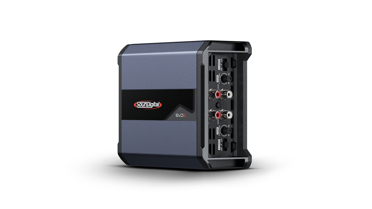 Amplifier Soundigital 600.4 EVO 5 – 600W RMS – 4 Ohms – 4 Channel Car Audio Amp