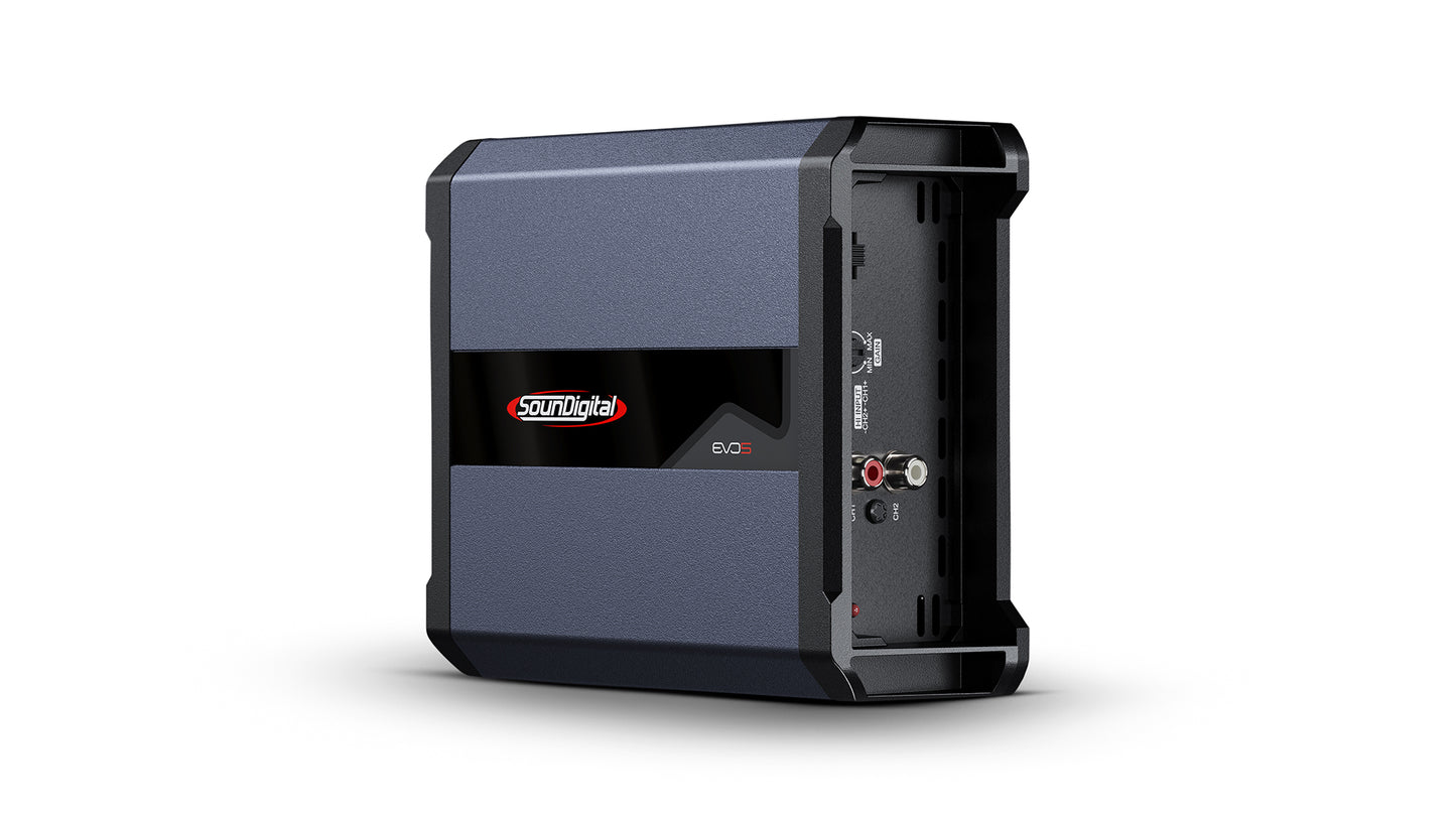 Amplifier Soundigital 1200.2 EVO 5 – 1200W RMS – 2 Ohms – 2 Channel Car Audio Amp