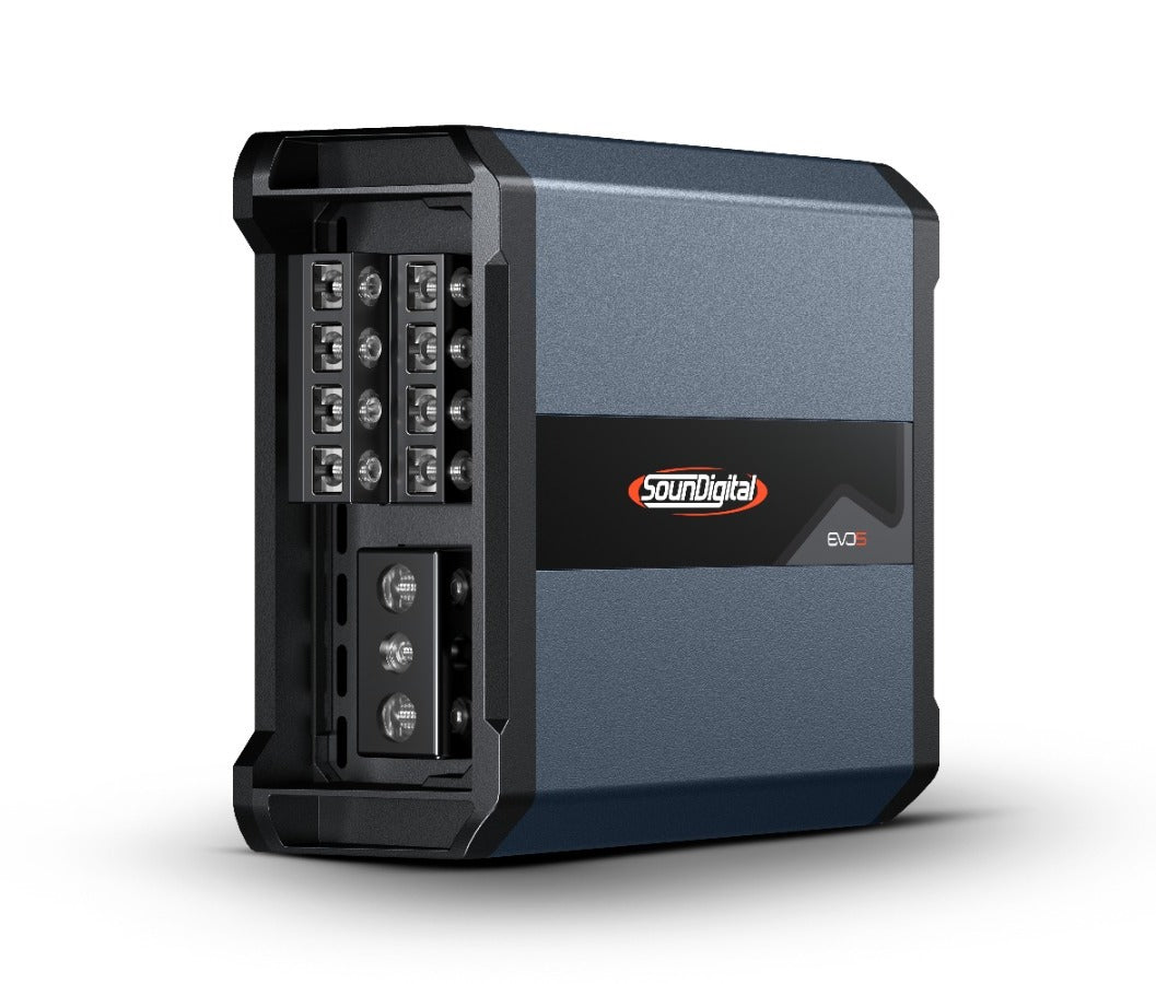 Amplifier Soundigital 1200.4 EVO 5 – 1200W RMS – 2 Ohms – 4 Channel Car Audio Amp