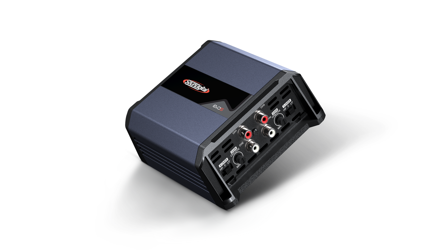 Amplifier Soundigital 600.4 EVO 5 – 600W RMS – 4 Ohms – 4 Channel Car Audio Amp