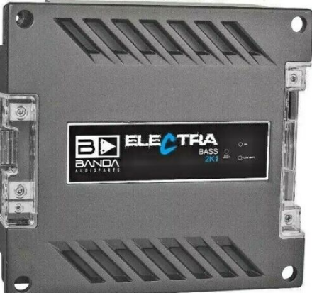Banda 2k 1 Amplifier 2000w RMS 1 Channel Car Audio Electra Line Mono - 1 Ohm