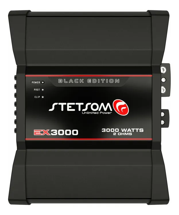 Stetsom EX-3000 Black Edition Amplifier Module 2 Ohms