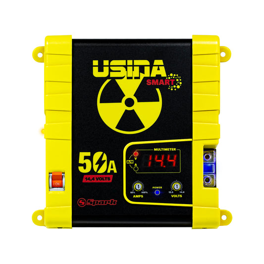 Automotive Power Supply and Charger Usina 50A Smart - 12V
