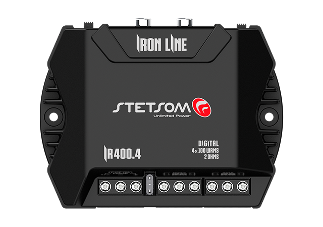 Stetsom Iron Line IR400.4 Amplifier Module 400 Watts RMS 4 Channels