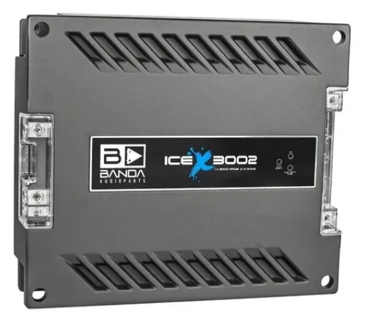 Banda Ice X 3002 Amplifier 3000w 1 Channel Full Range - 2 Ohms