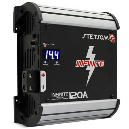 STETSOM INFINITE 120A 9000W RMS BIVOLT DIGITAL CHARGER WITH VOLTMETER