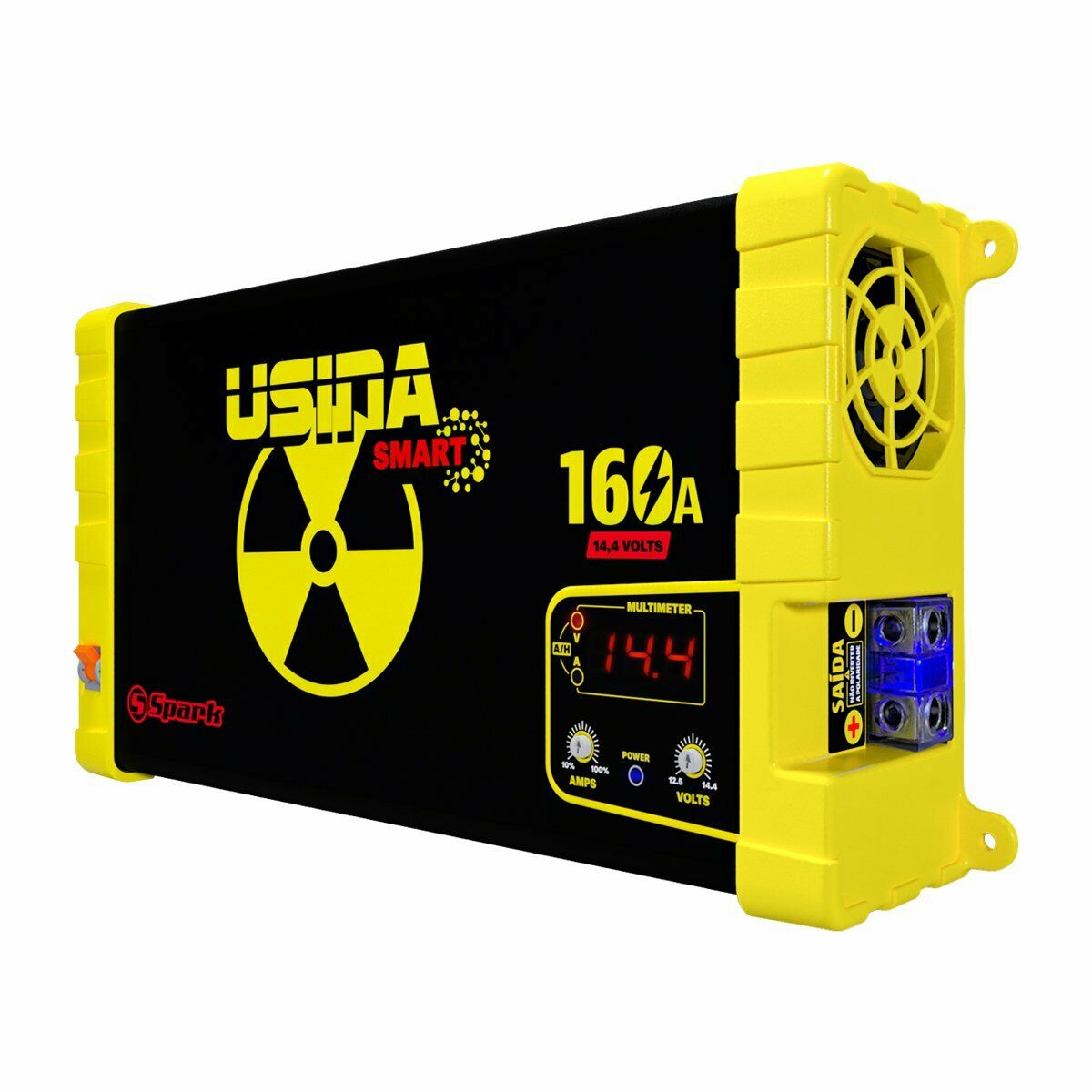 Power Supply and Car Charger Usina 160A Plus - 12V Bivolt