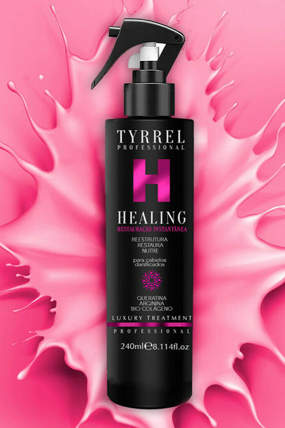 Tyrrel Healing Keratin Spray – 240mL – Progressive Hair Reconstruction & Restoration Treatment