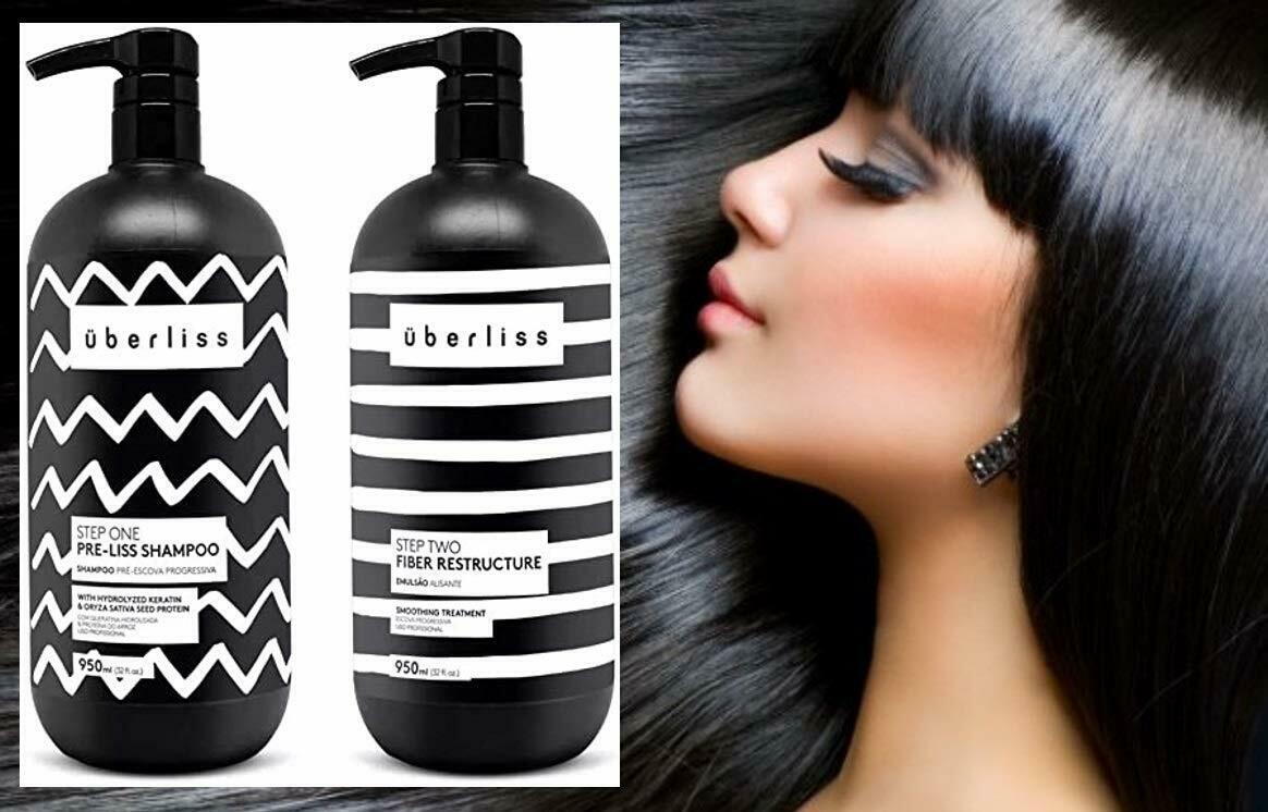 Avlon Uberliss Progressive Brush Kit – 2×1000mL – Formaldehyde-Free Smoothing System