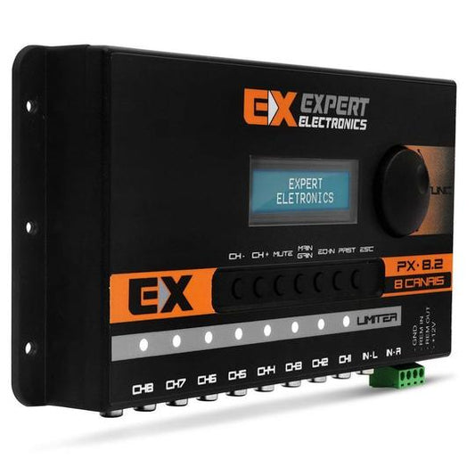 CROSSOVER EXPERT ELETRONICS PX 8.2 8 CHANNELS EQUALIZER DIGITAL AUDIO PROCESSOR
