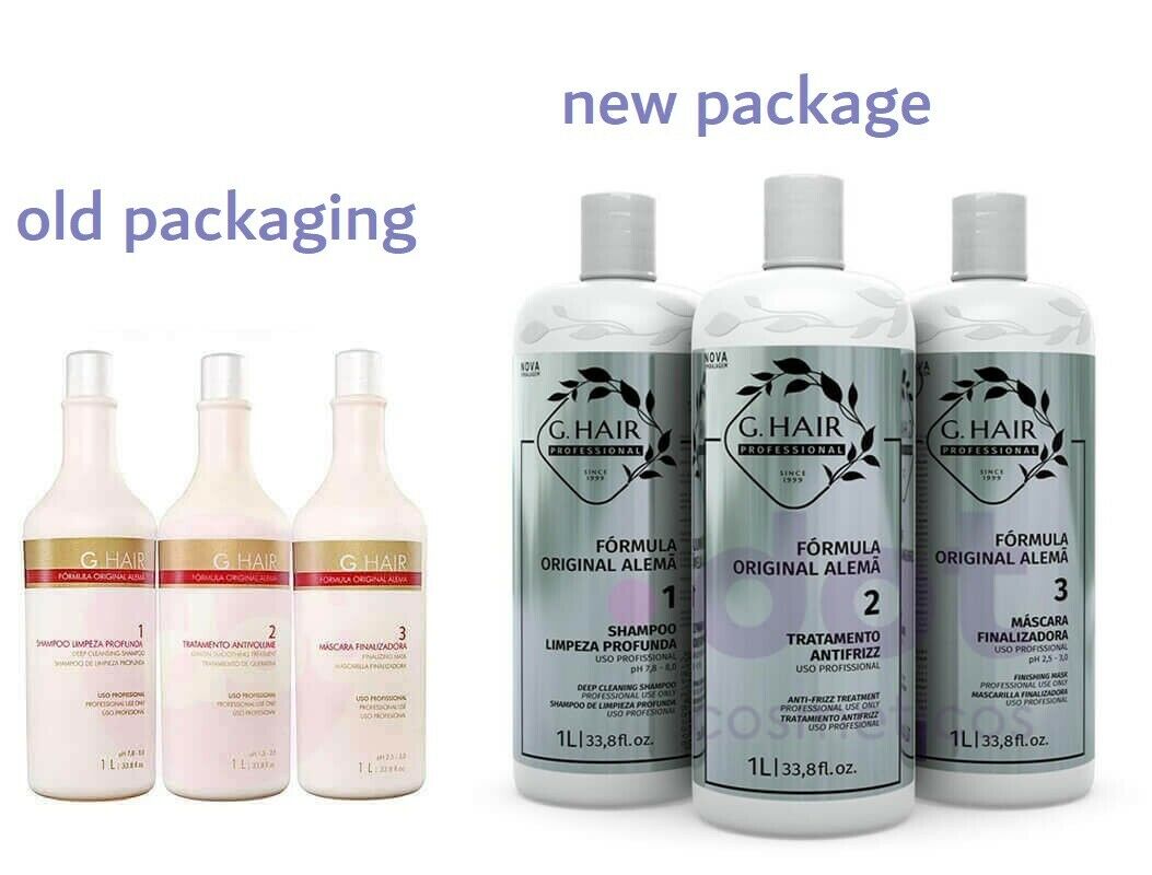 Kit Ghair Progressive German Brush 3x1000mL